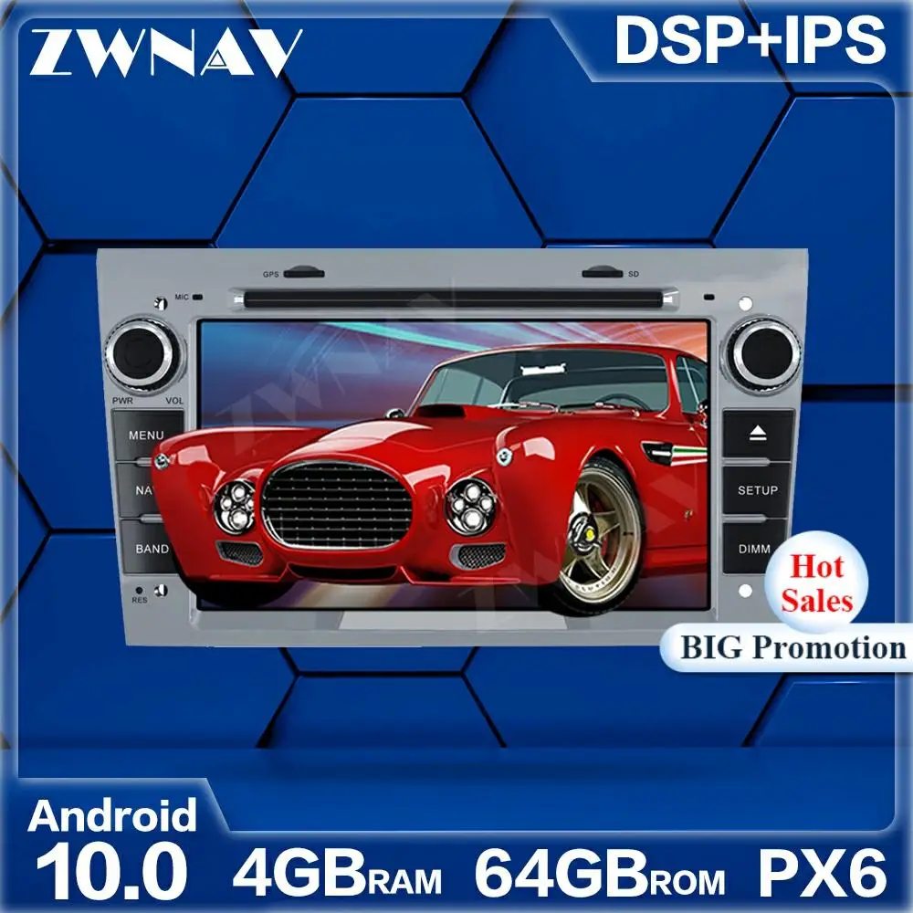 PX6 Android 10 0 Автомобильный мультимедийный плеер для opel Vauxhall Astra H G J Vectra Antara Zafir GPS