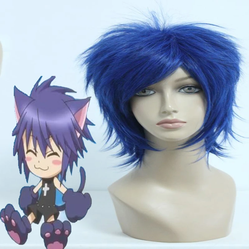 Аниме Shugo Chara! Парик для косплея Tsukiyomi Ikuto парики термостойкие синтетические Yoru