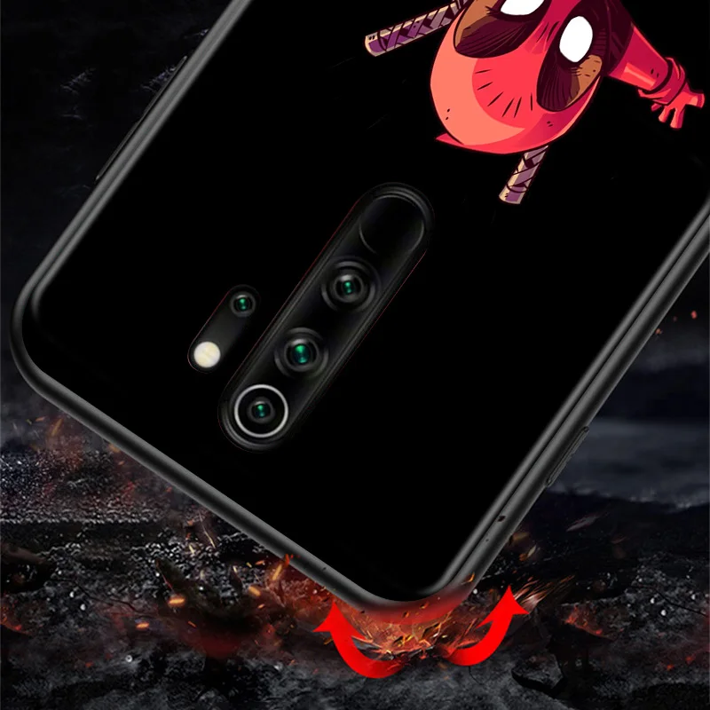 

Marvel Avengers Super Hero Cartoons For Xiaomi Redmi K40 K30T K30S K30i K30 K20 10X 9T 9i 9AT Ultra Pro 5G Soft Black Phone Case
