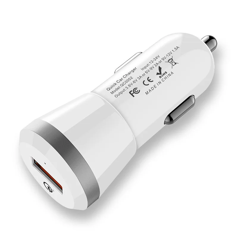 Автомобильное зарядное устройство Qc3.0 9 в 2 А быстрое 6 3 одна Usb Беспроводная