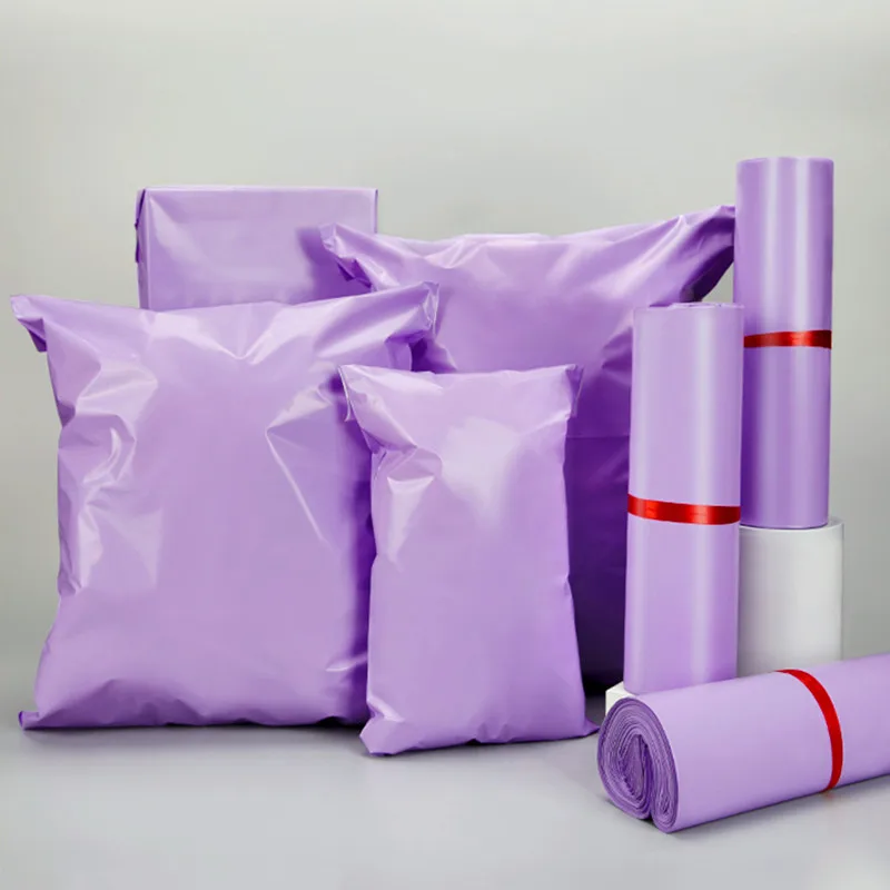 

Экологический фиолетовый пластиковый конверт самоклеющийся Экспресс-пакет полиэтиленовый почтовый пакет