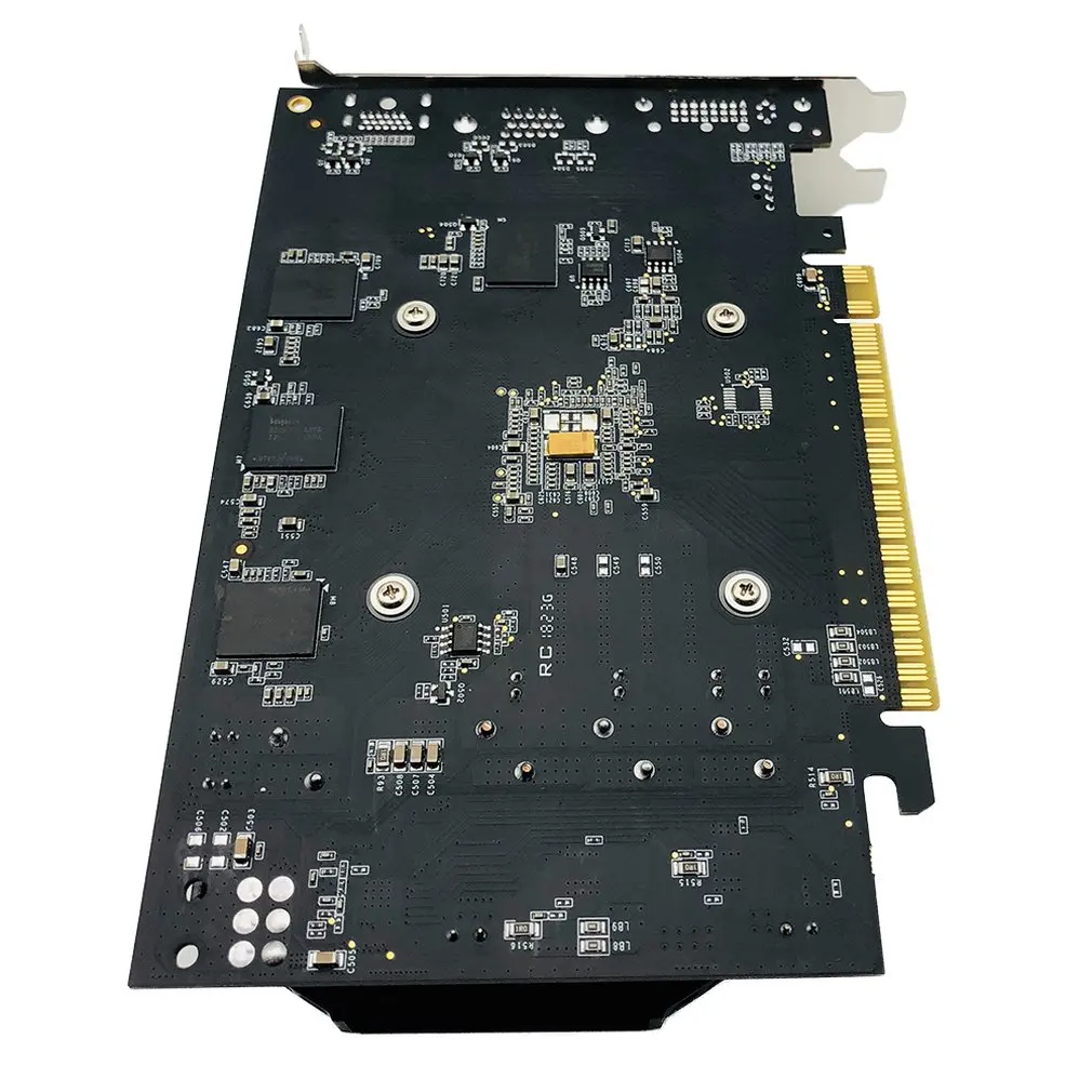 550 TI видеокарта процессор 128 бит 2 ГБ GDDR5 один вентилятор игровая с контролем