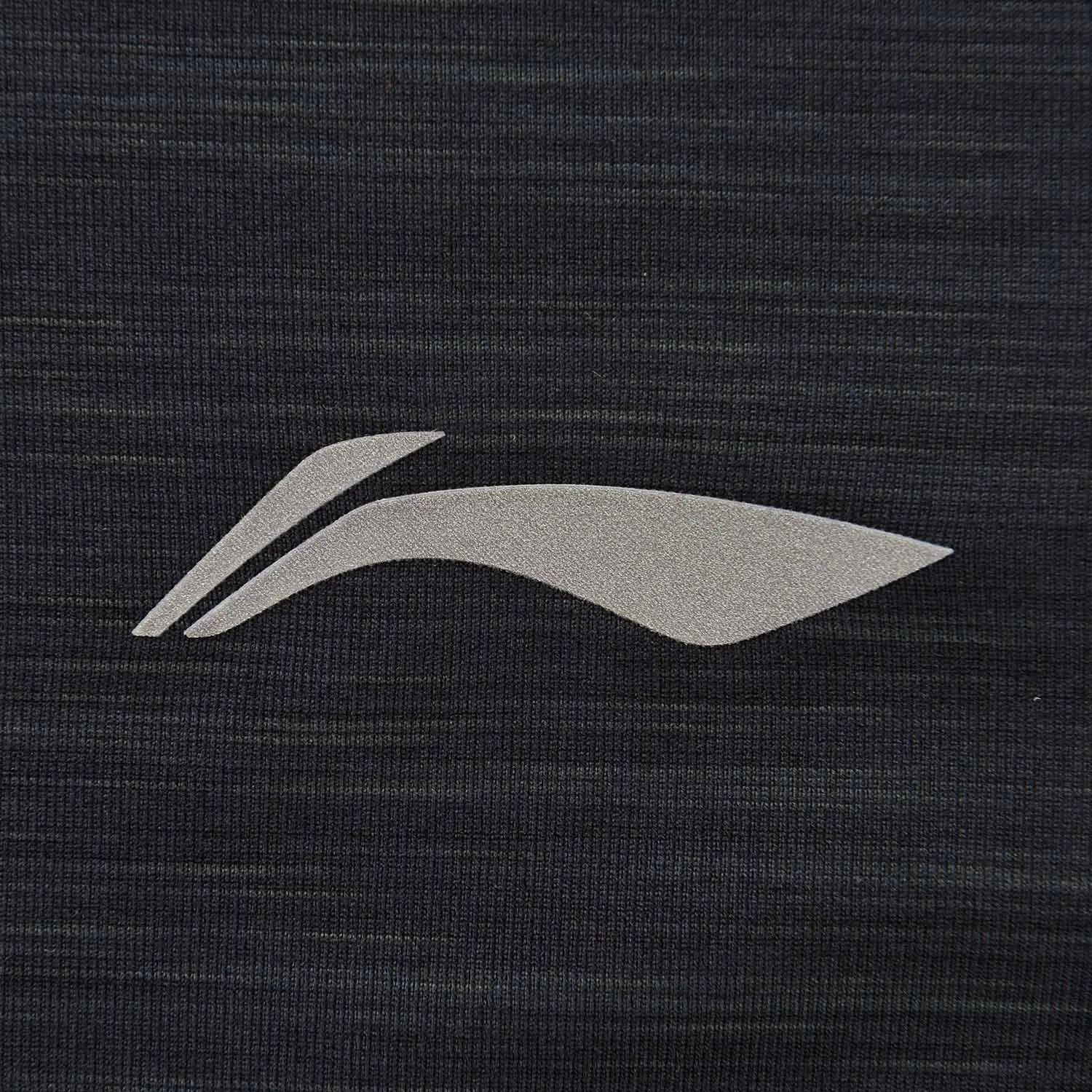 Мужская Тренировочная Базовая футболка Li Ning дышащая Спортивная с подкладкой из