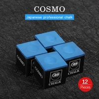 original cosmo chalks made in japan billiard chalk blue oil pool chalk snooker chalk professional non stick billiard accessories