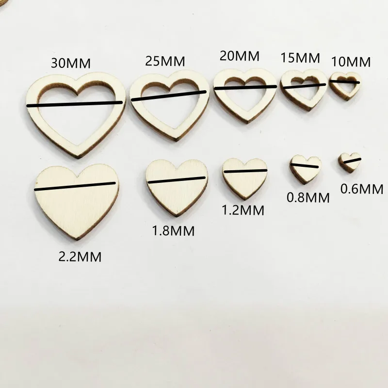 Аксессуары для одежды декоративные аксессуары DIY Ручная работа полое Сердце Дерево цвет экологическая Зеленая Ремесла идеи деревянные diy дерево