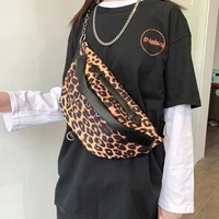 fanny pack fashion nylon female belt bag 2020 new women leopard crossbody chest packs girl high quality small shoulder waist bag