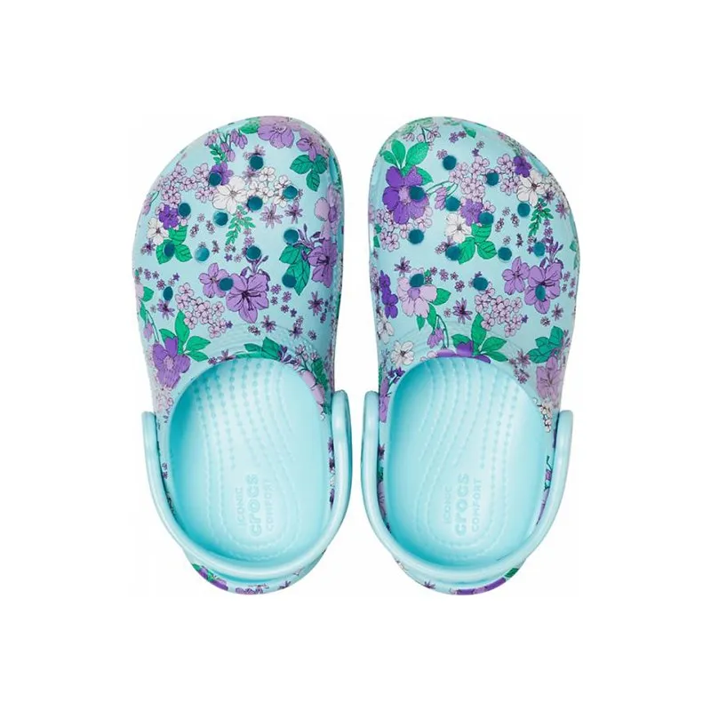 CROCS Classic Floral Clog PS KIDS | Мать и ребенок