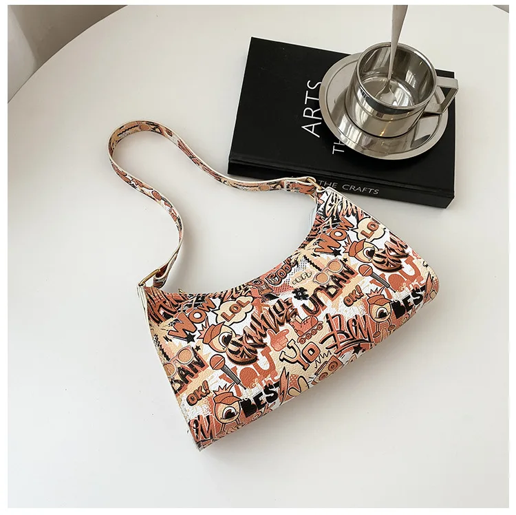 

Women Classic Shoulder Bag, Fashion Personalized Printed PU Leather Handbag Zip Closure Tote bag Lightweight Clutch with Handle