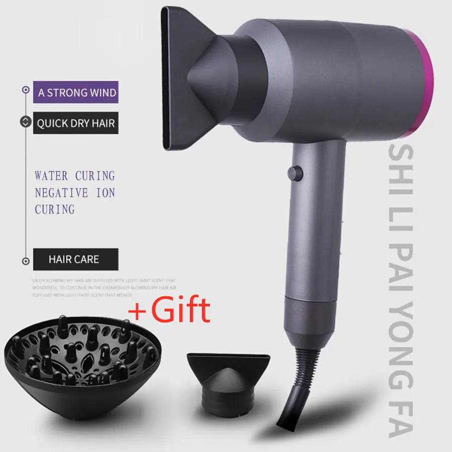 Профессиональный фен для волос высокой мощности 2000 Вт 220 240 В|Фены волос| |