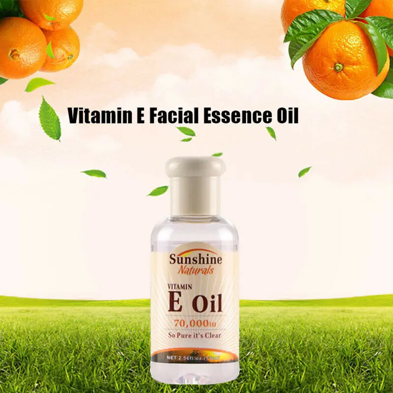 Эфирное масло для ухода за кожей Sunshine Naturals витамин Е 70000iu 2 5 унции Отбеливающее |