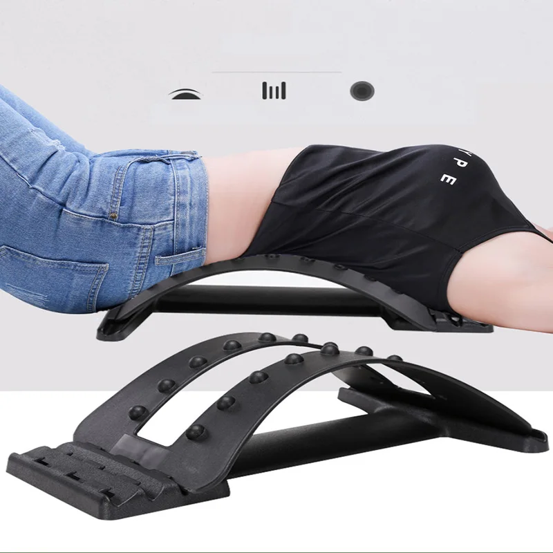 Lumbar massager massage pad spine orthotic lumbar extender disc herniation acupuncture home internal fixation | Красота и здоровье