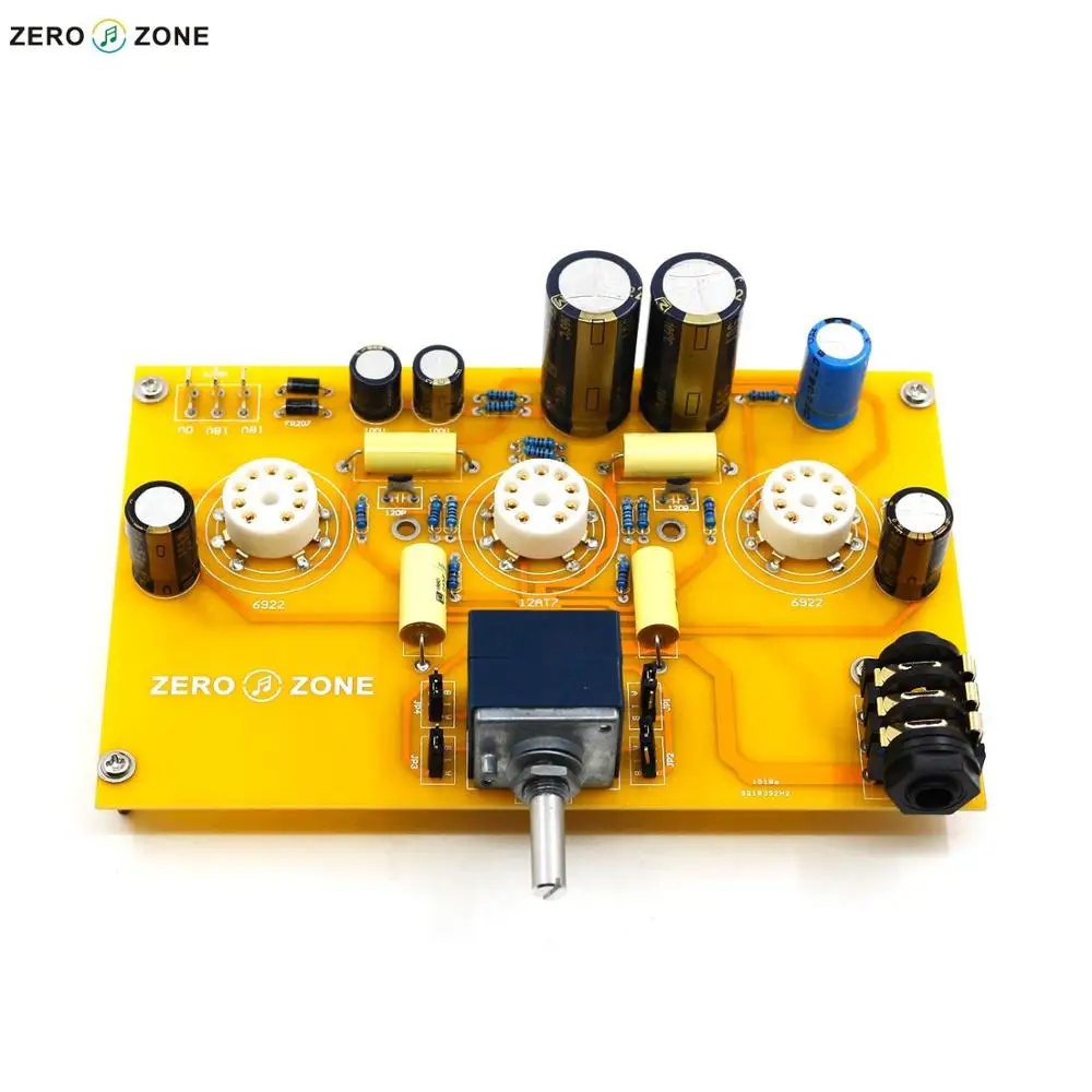 Трубка GZLOZONE TU1 EMP V2 Плата усилителя наушников 2X 6922 + 1X 12AT7|tube headphone|tube headphone amplifierboard