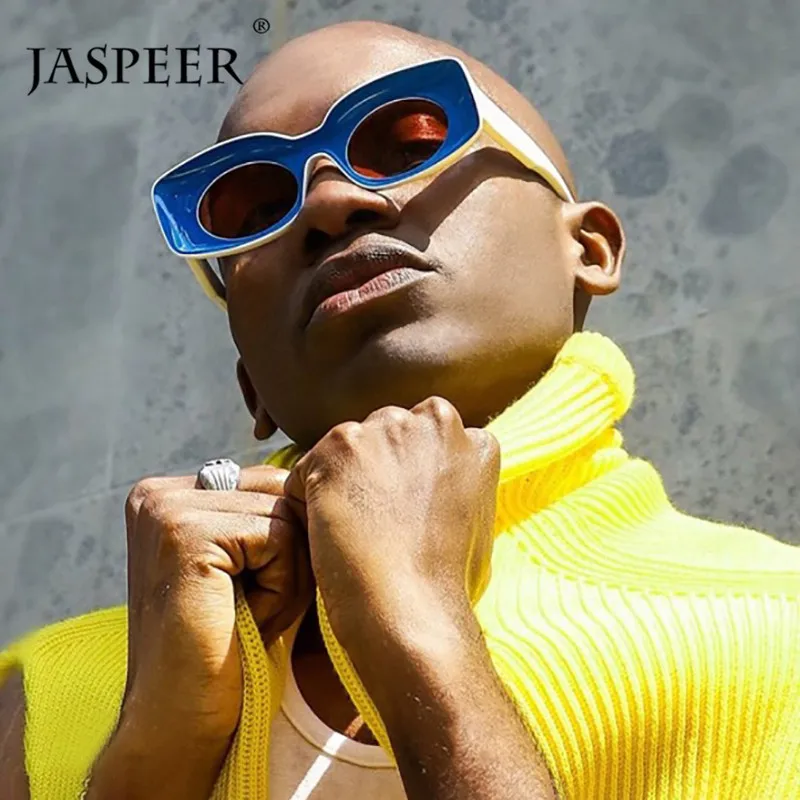 JASPEER модные квадратные солнцезащитные очки для женщин и мужчин 2019 Роскошные