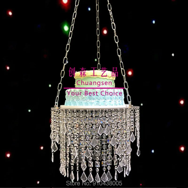 Розничная продажа акриловые стойки для торта деко стеклянная хрустальная люстра