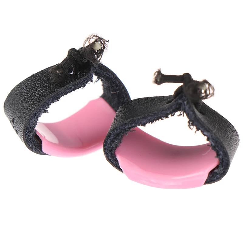 Аксессуары для рукоделия 1 шт. розовый черный регулируемый кожаный наперсток