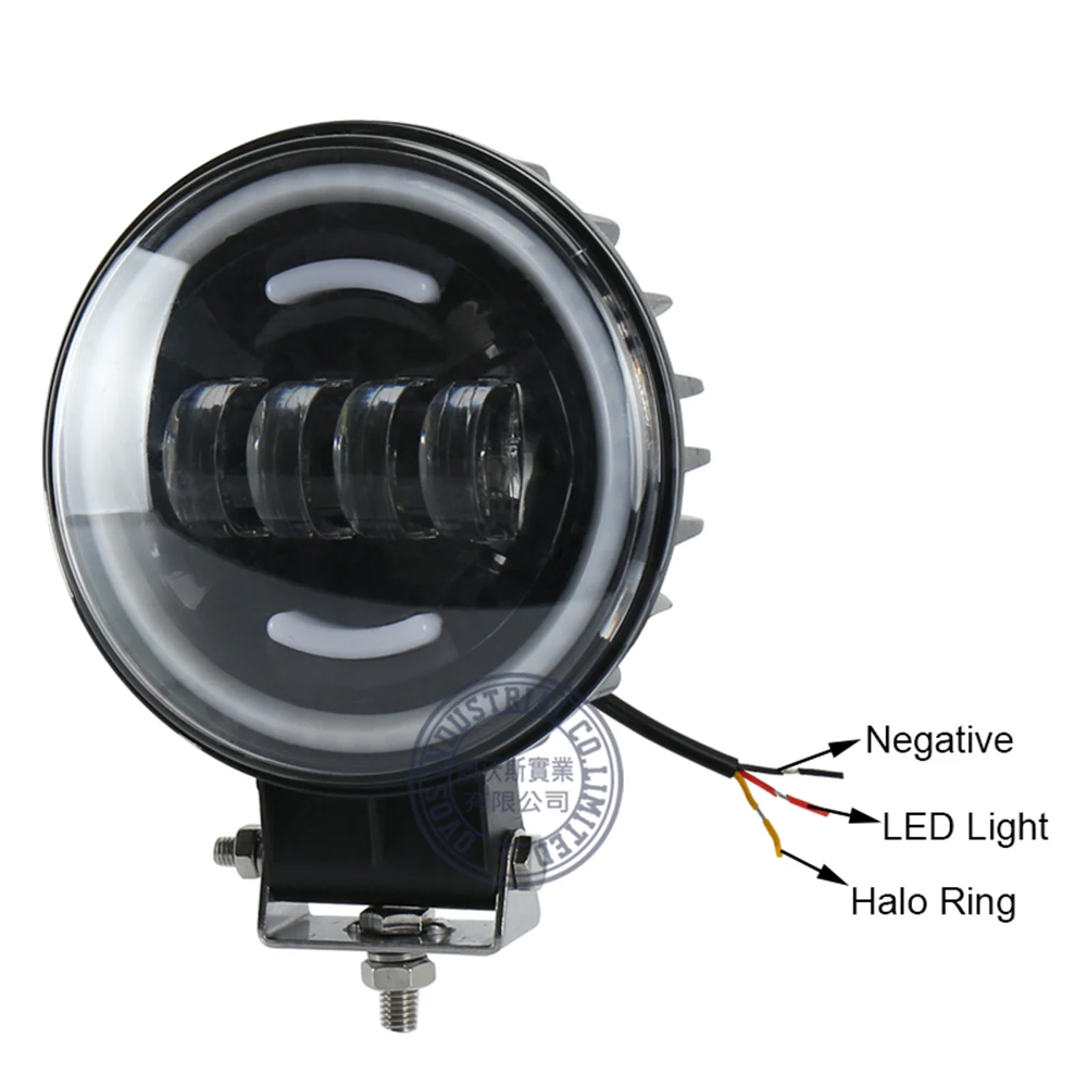 Светодиодные вспомогательные лампы 2 шт./лот 6 дюймов 35 Вт 12 В точечные