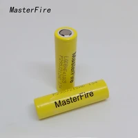masterfire 18pcslot original lgdbhe41865 2500mah he4 lithium battery 18650 3 7v power electronic batteries cell 20a discharge
