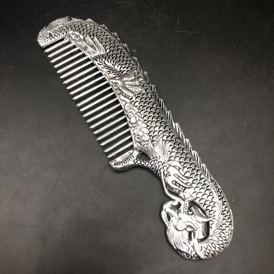 

Античная гребень для смесителя из белой меди и позолоченного серебра, декоративное украшение