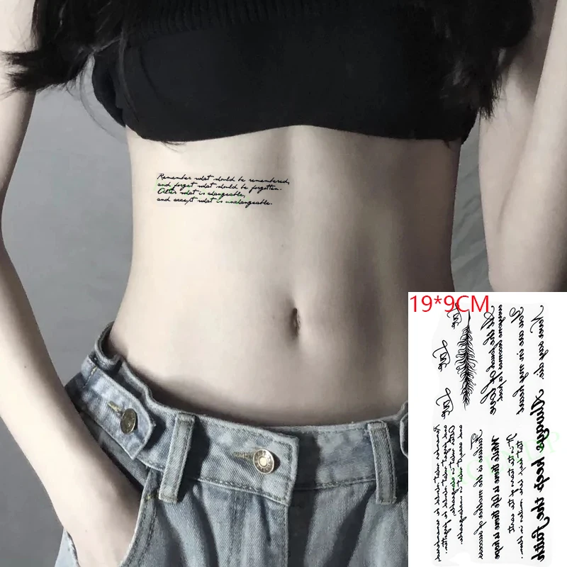 Водостойкая Временная тату-наклейка имитация перекрестного тотемного ремешка