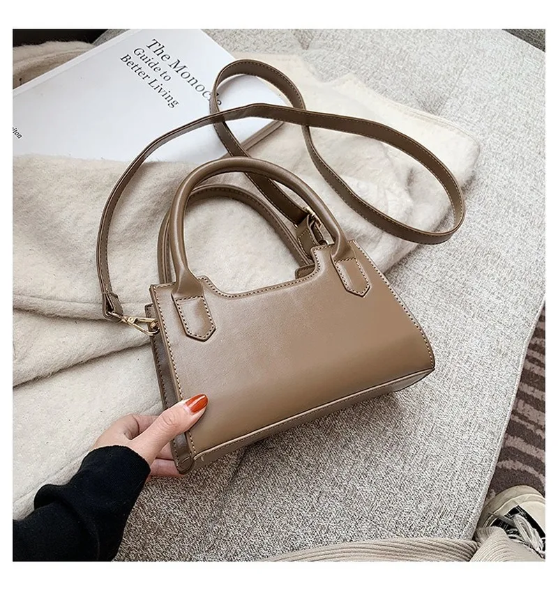 

2020new Trendy High-end Ladies Handbags Korean Fashion One-shoulder Messenger Handbags Wild Small Square Bags Texture Small Bags