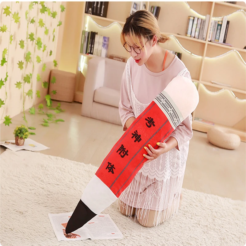 5 цветов творческая личность плюшевая ручка-карандаш игрушка подушка