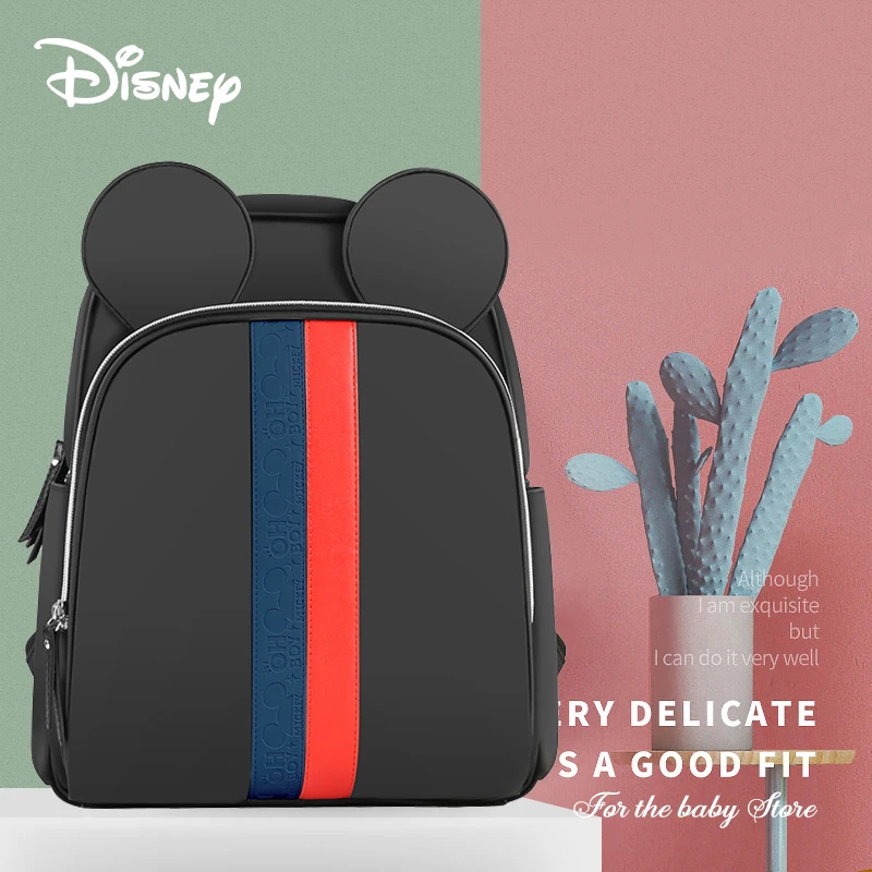 Сумки для детских подгузников Disney из искусственной кожи с подогревом через USB