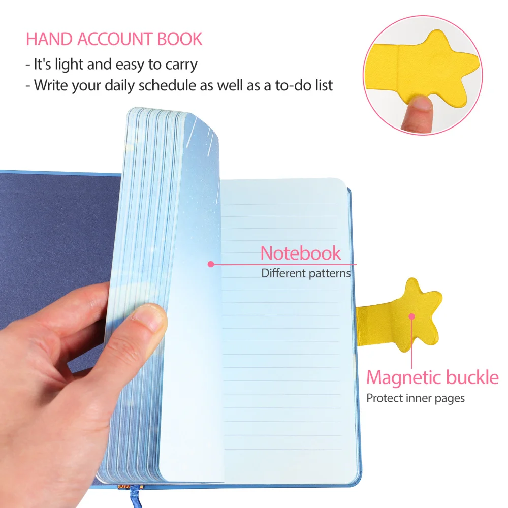

Hand Account Book Premium Journal Notepad Multi-functional Journal Notepad