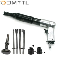 190mm professional pistol typeair shovel 3000rmp super powerful hammer small rust remover tool with 4 chisels and 1 head