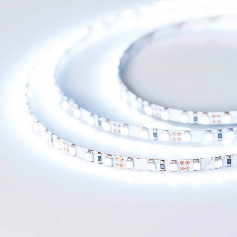 Светодиодная лента Arlight 9 6W/m 120LED/m 3528SMD холодный белый 5M 015650(B) | Освещение