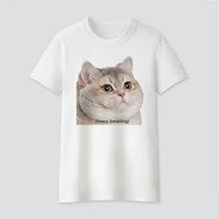 graphic tees tops cute cat printedtshirt women funny t shirt white tops casual short camisetas mujer_t shirt hot selling top tee