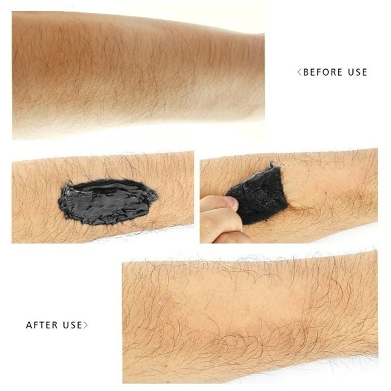 Восковые бобы для депиляции без полосок твердая восковая пленка в гранулах