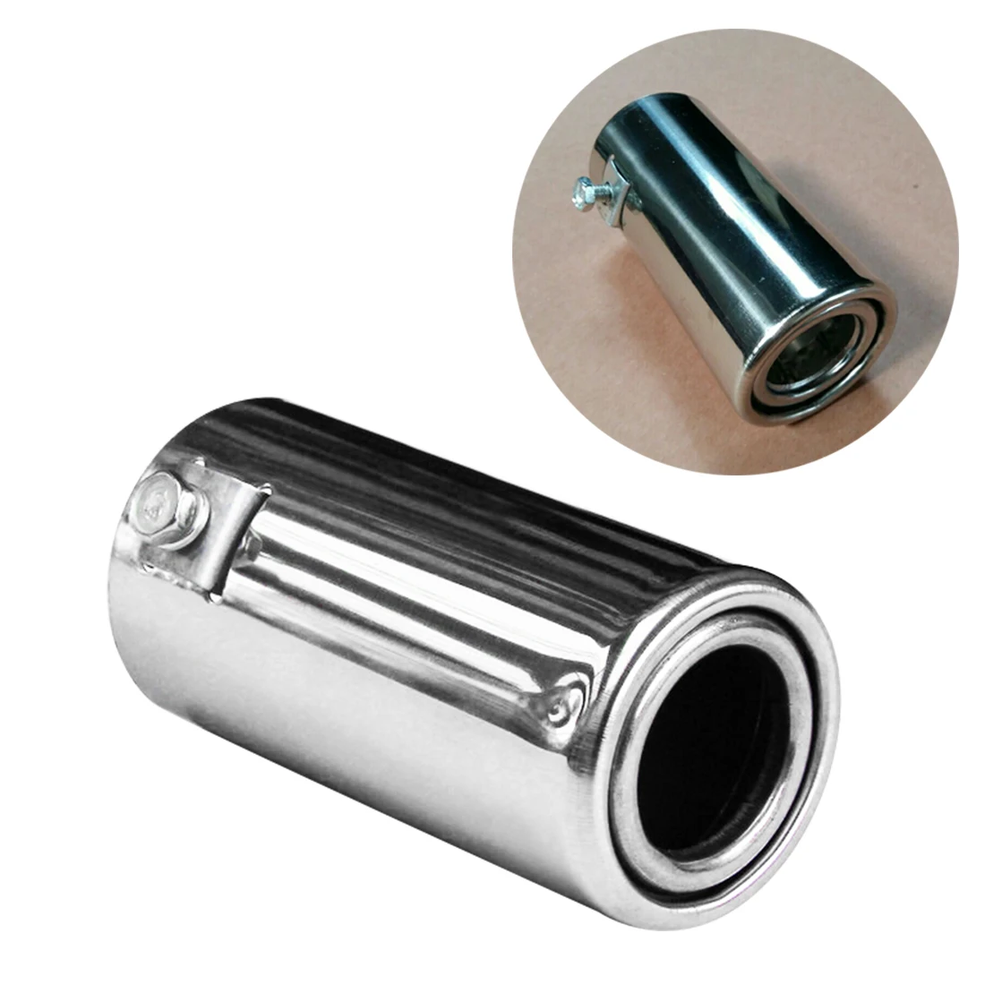 Наконечник универсального автомобильного глушителя насадка на выхлопную трубу
