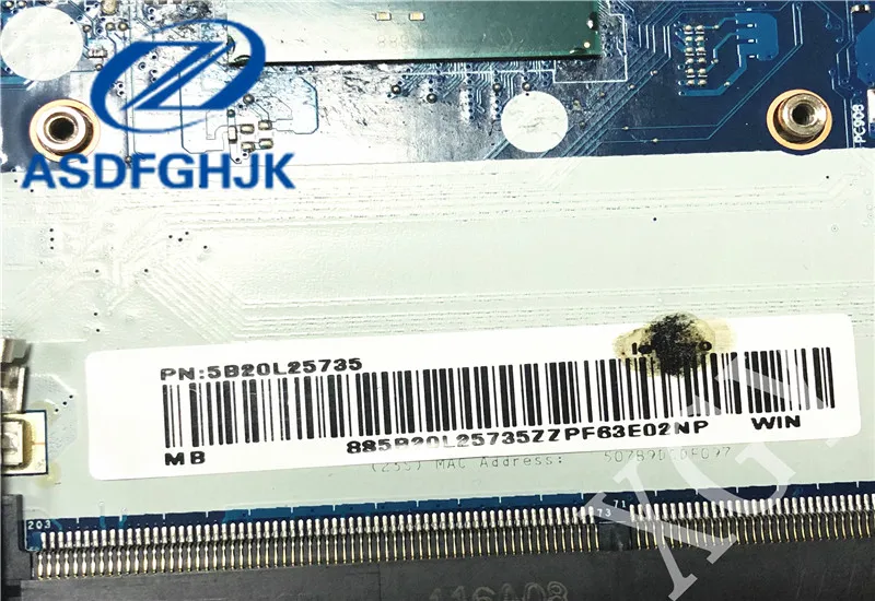 Материнская плата для ноутбука BMWC1/BMWC2 NM-A471 LENOVO 300-15IBR материнская 5B20L25735 DDR3L N3060 100%