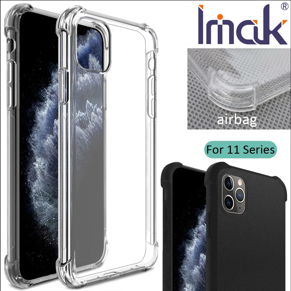 Силиконовый прозрачный чехол IMAK Для iPhone 11 Pro Max|Бамперы| |