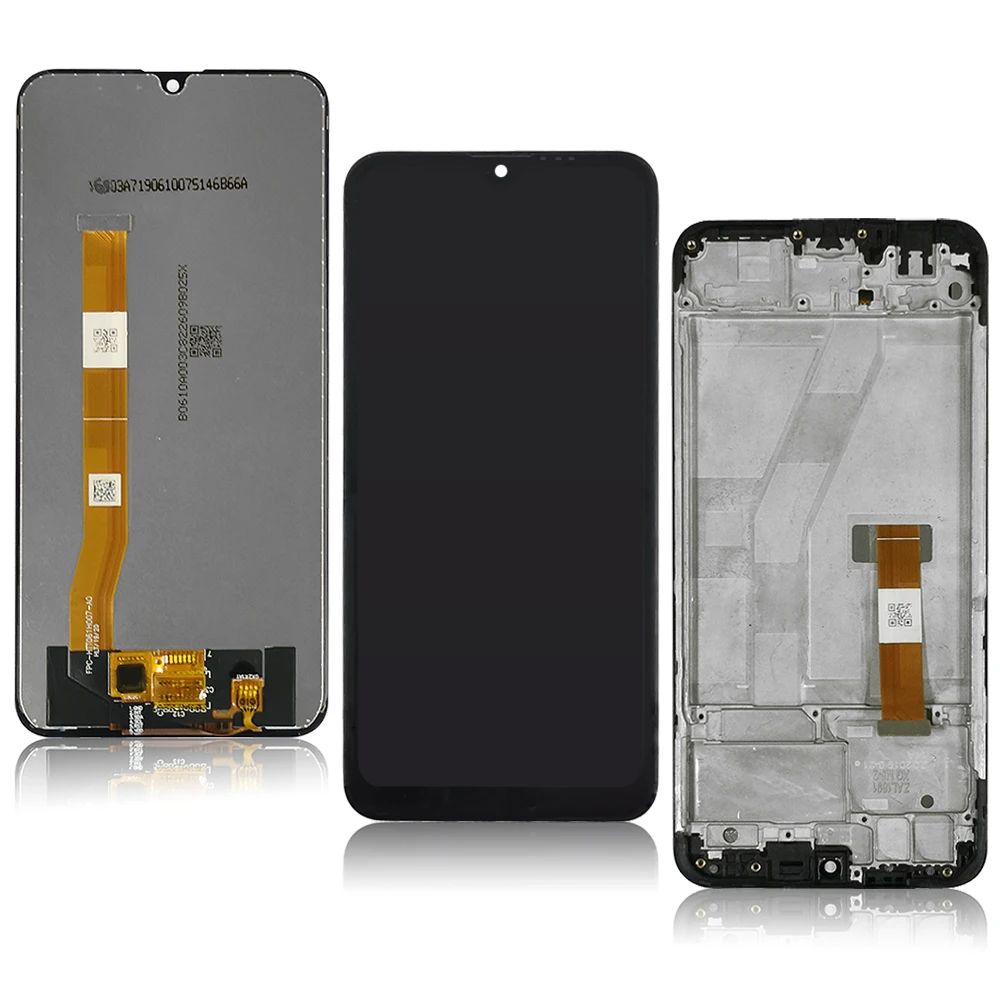 6 1 for oppo a1k cph1923 for oppo realme c2 rmx1941 rmx1945 lcd display touch screen digitizer assemblyframe replacement free global shipping