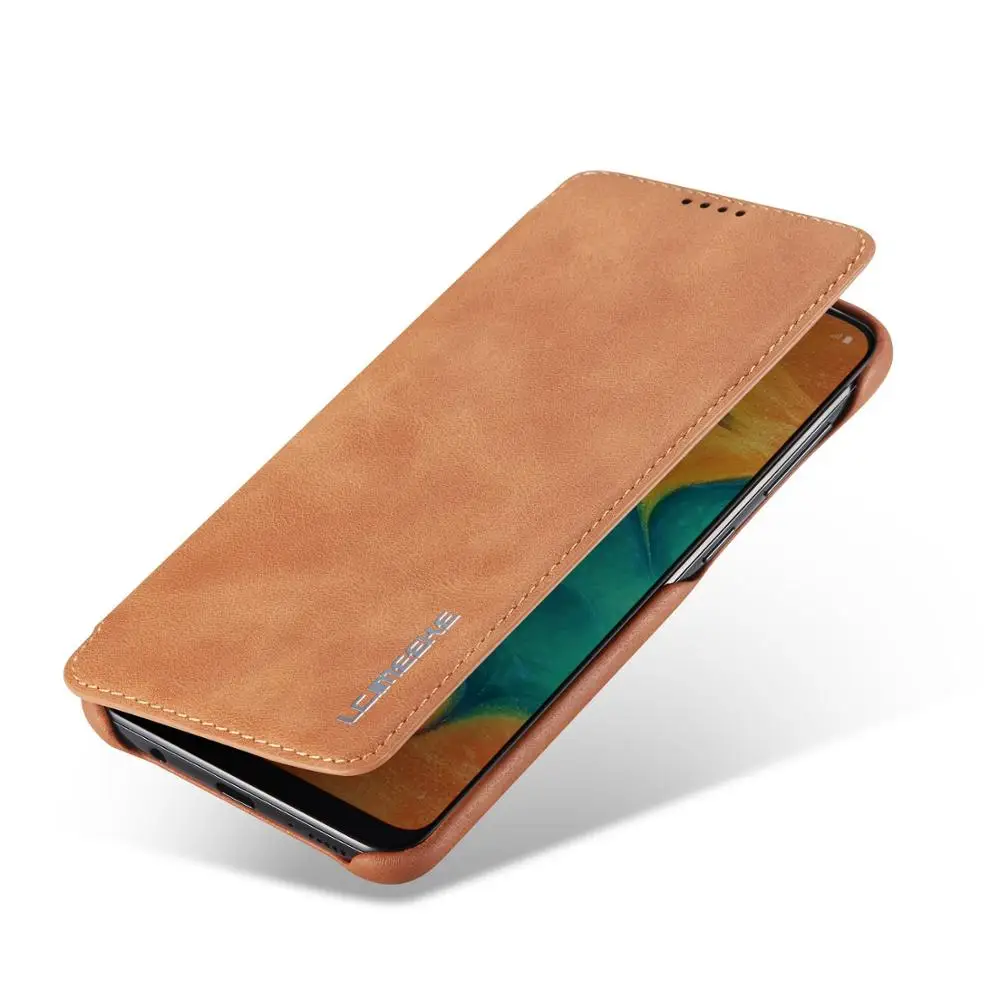 Для samsung Galaxy A20E A20 A30 A40 A50 A70 чехол из искусственной кожи сальто Бумажник Защитный чехол с отделениями для карт и застежкой