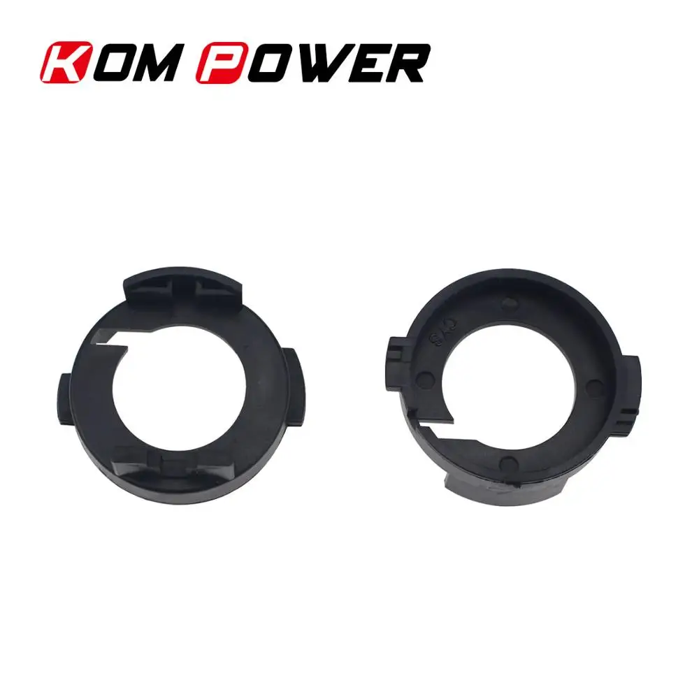 KOM POWER 2 шт. H7 Автомобильный светодиодный светильник с зажимом цоколь головной