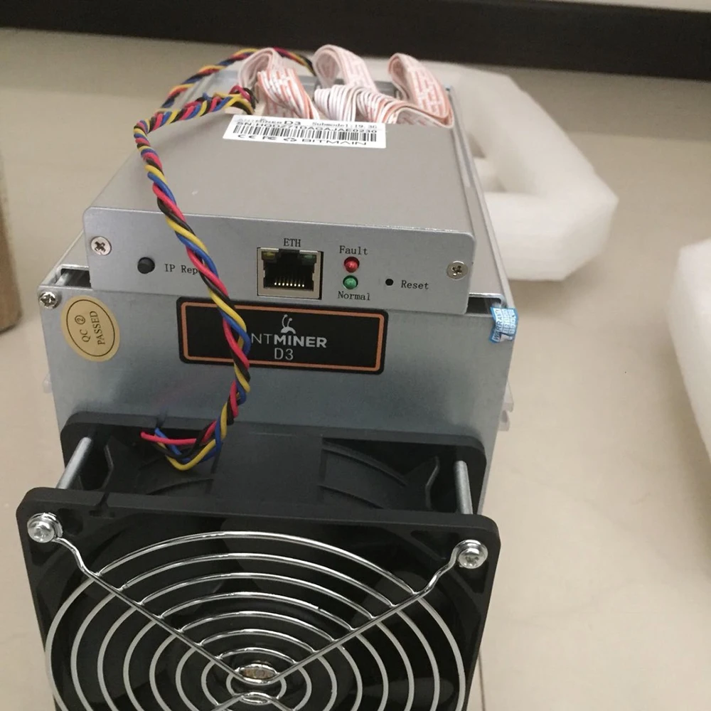 Бесплатная доставка Новинка Тире Шахтер Bitmain ANTMINER D3 19.3GH/s с б/у BITMIAN Мощность