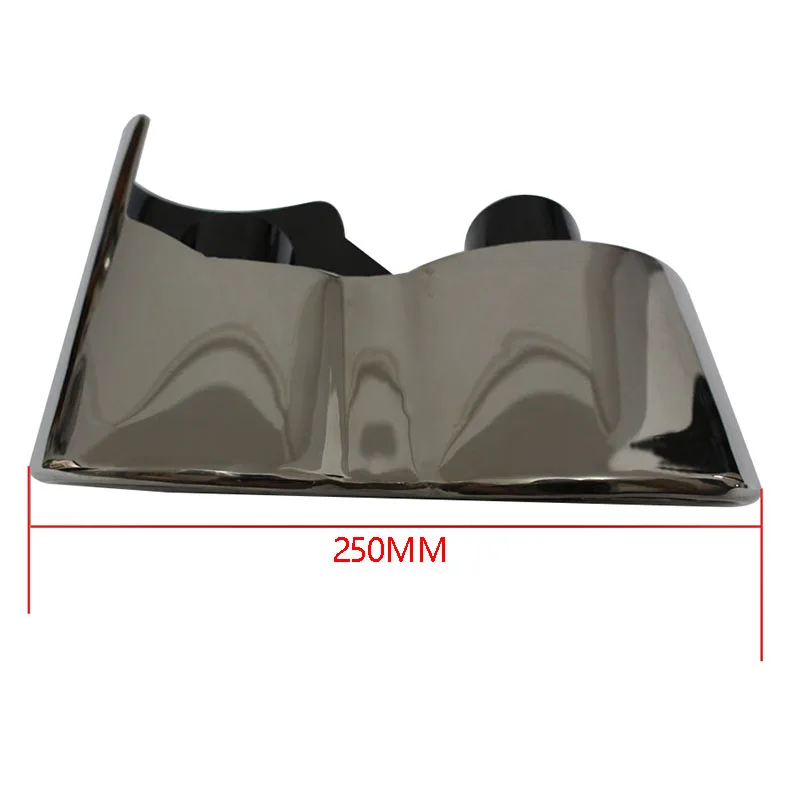 Автомобильный глушитель выхлопной трубы выхлопная труба с двойным отверстием