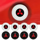 Автомобильные противоударные наклейки для Mitsubishi Logo ASX Lancer Mirage Airtrek Pajero Canter Colt Ralliart Outlander l200 Carisma Montero