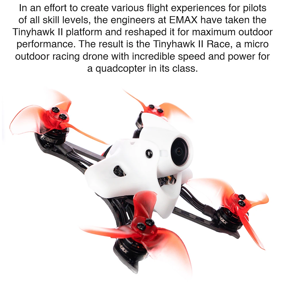 EMAX Tinyhawk II гоночный бесщеточный Дрон 90 мм FPV с камерой 700TVL RunCam Nano2 Максимальная