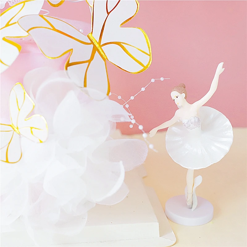 Бабочка пряжа проволока Ловец снов корона Топпер для торта акрил с днем рождения