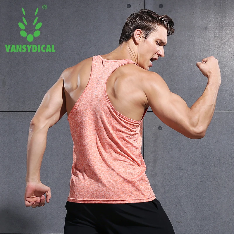 Мужская майка без рукавов Спортивная для бодибилдинга фитнеса тренировок