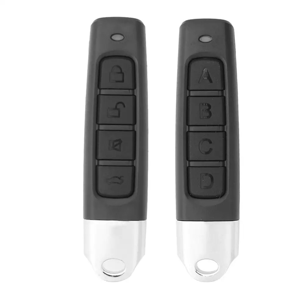 

AK-1301 315MHZ ABS Wireless Duplicator 4 Button Clone Controller Garage Door Key Fob Rated voltage 12V current 10mA 315MHZ