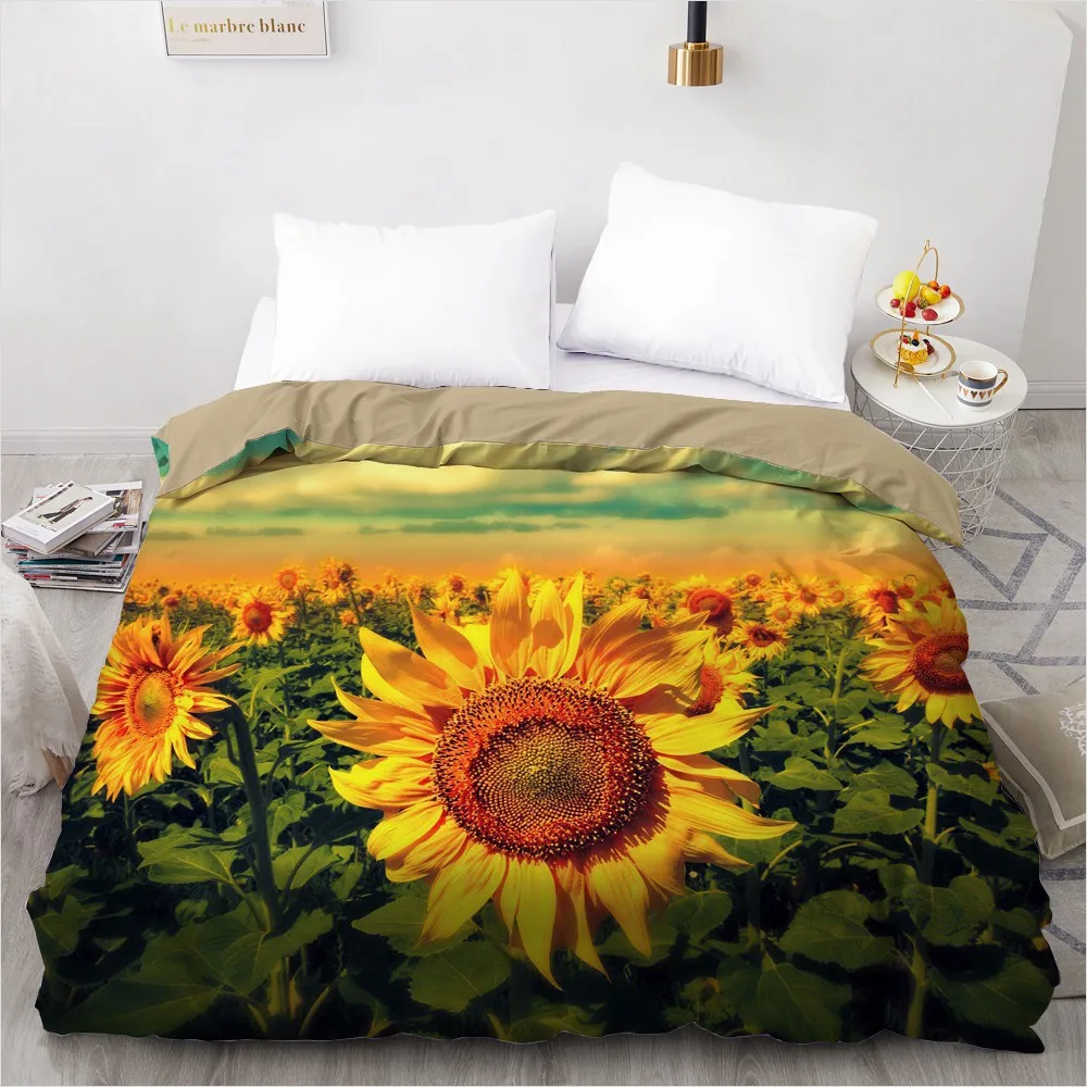 

3D Duvet Cover Custom 140x200 200x200 Comforter/Quilt/Blanket case Twin Full Queen Bedding For Wedding Flower Drop Ship