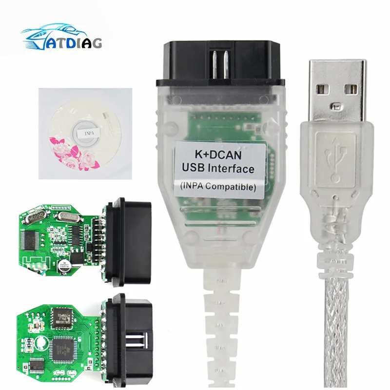 Для B MW INPA K + может с FT232RL чип к DCAN для USB Интерфейс полный автоматический