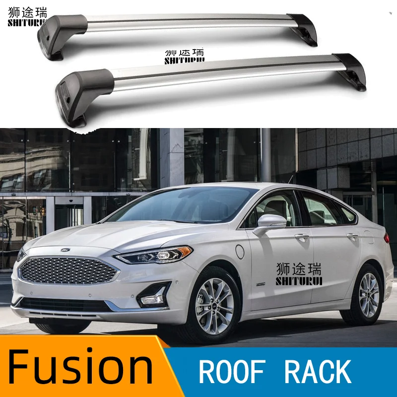 2 шт. для FORD Fusion Sedan 2011 + 2017 2018 панель крыши автомобиля специальный алюминиевый