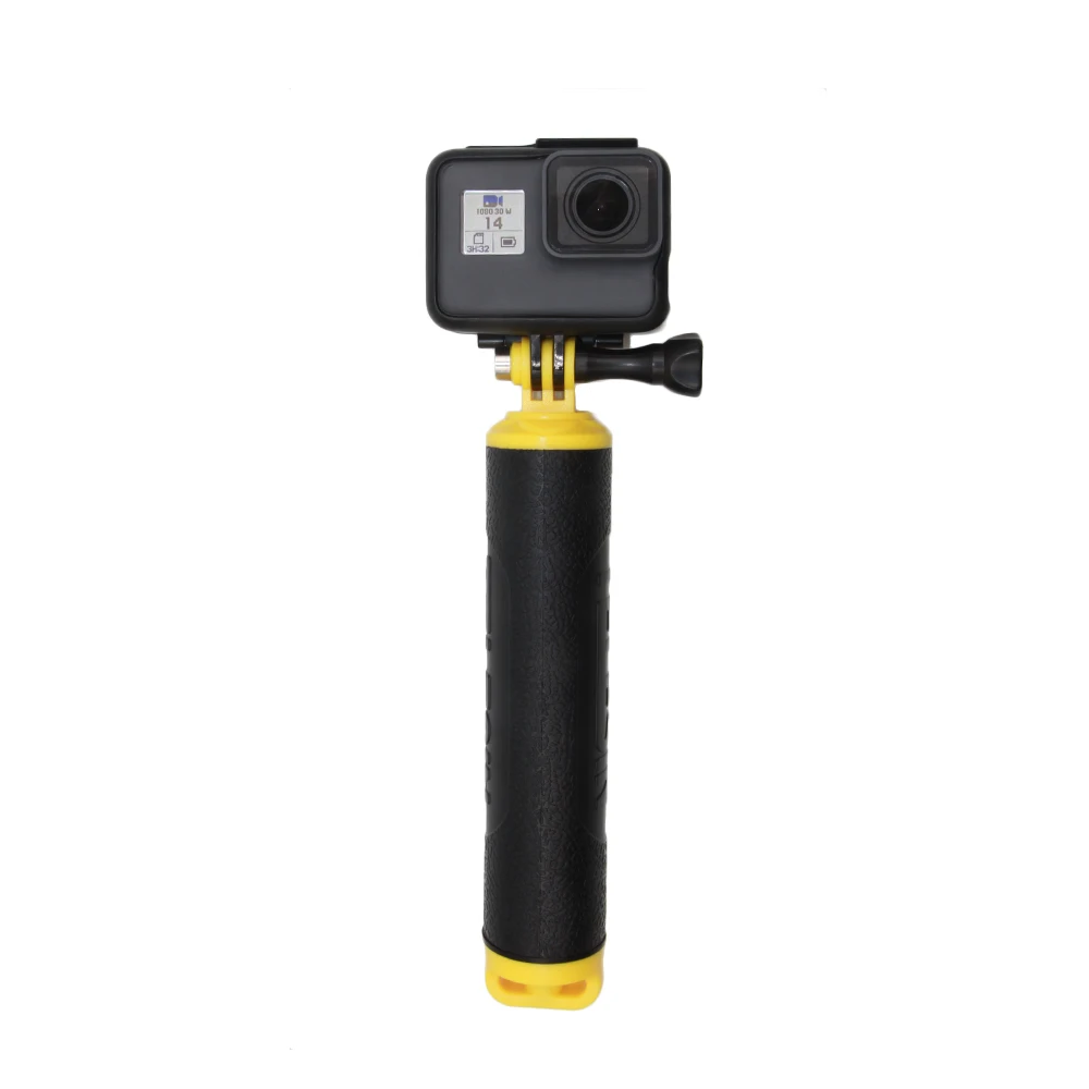 TELESIN " Купол порт 30 м Водонепроницаемый Поплавок ручка для GoPro Hero 4 3 3+ камера Подводный для GoPro корпус аксессуары