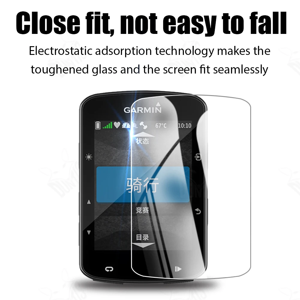 

Garmin Edge 520 Tempered Glass Screen Protector For Garmin Edge 520 Plus GPS Bicycle stopwatch 9H Anti-Scratch Protection Film