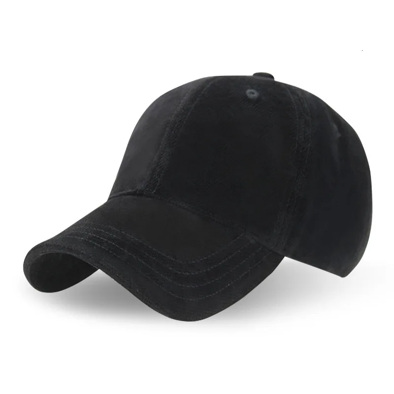 

Man Winter Baseball Hat Keep Warm Cashmere Peaked Cap Dad Outdoors Warm Causal Hats Plus Size Men Caps 55-62cm